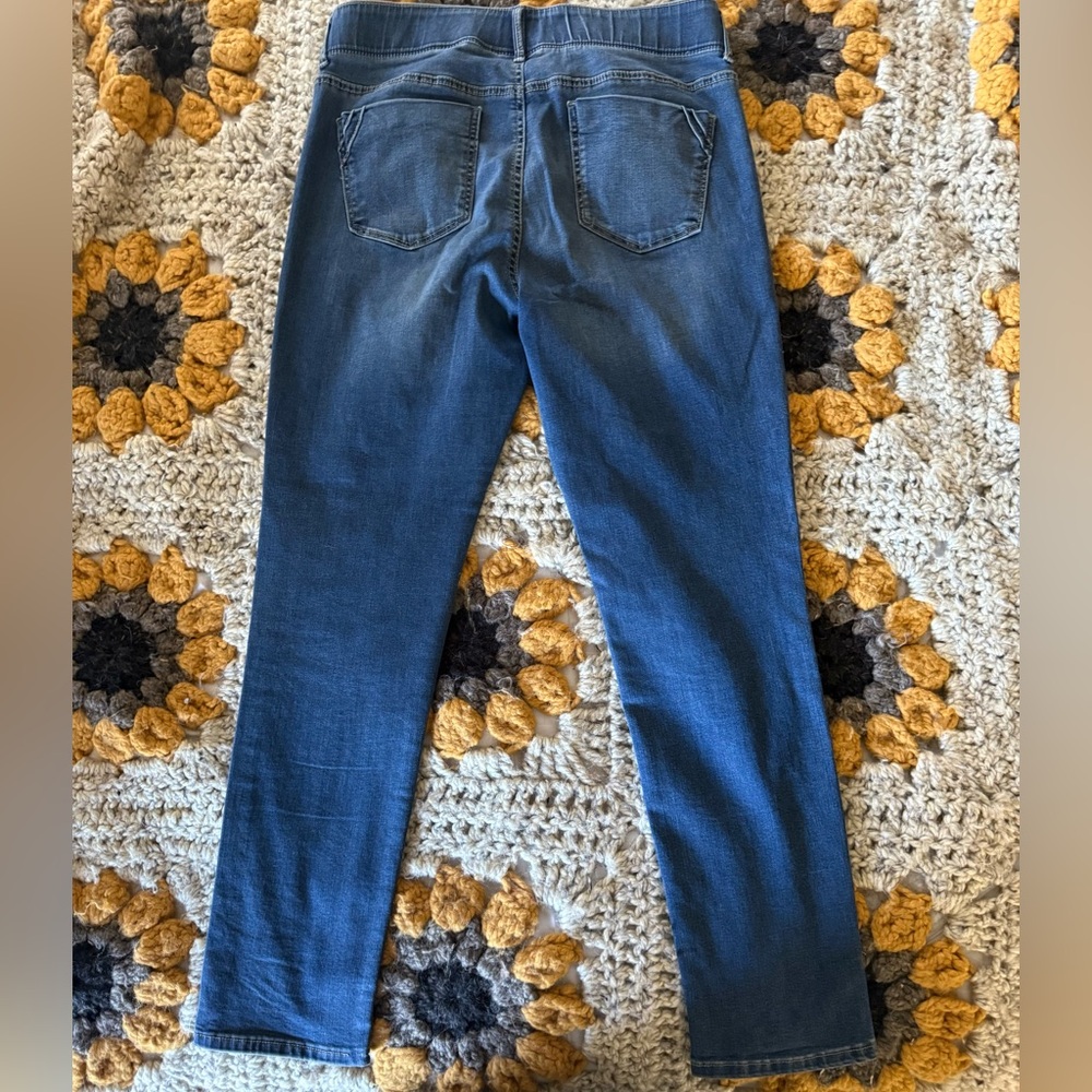 Apt. 9 Blue Straight-Leg Jeans - Picture 2 of 3
